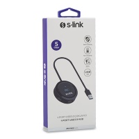 S-LINK SWAPP SW-U300 4 PORT USB 3.0 USB HUB ÇOKLAYICI